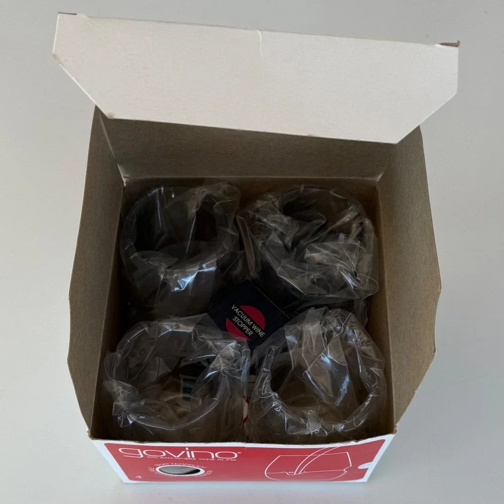 Govino Go Anywhere 16oz Wine Glasses‎ Set Of 4 Shatterproof